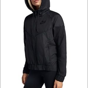 Nike Black Windbreaker XS